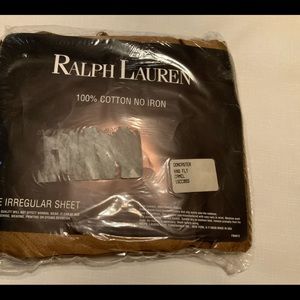 Ralph Lauren “Dorcaster” Flat Sheet - NEW!